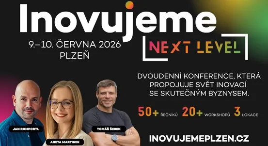 Daniel Stach, bojové drony i humanoidní robot George. Plzeň chystá konferenci Inovujeme Next Level (video) Daniel Stach, bojové drony i humanoidní robot George. Plzeň chystá konferenci Inovujeme Next Level (video)