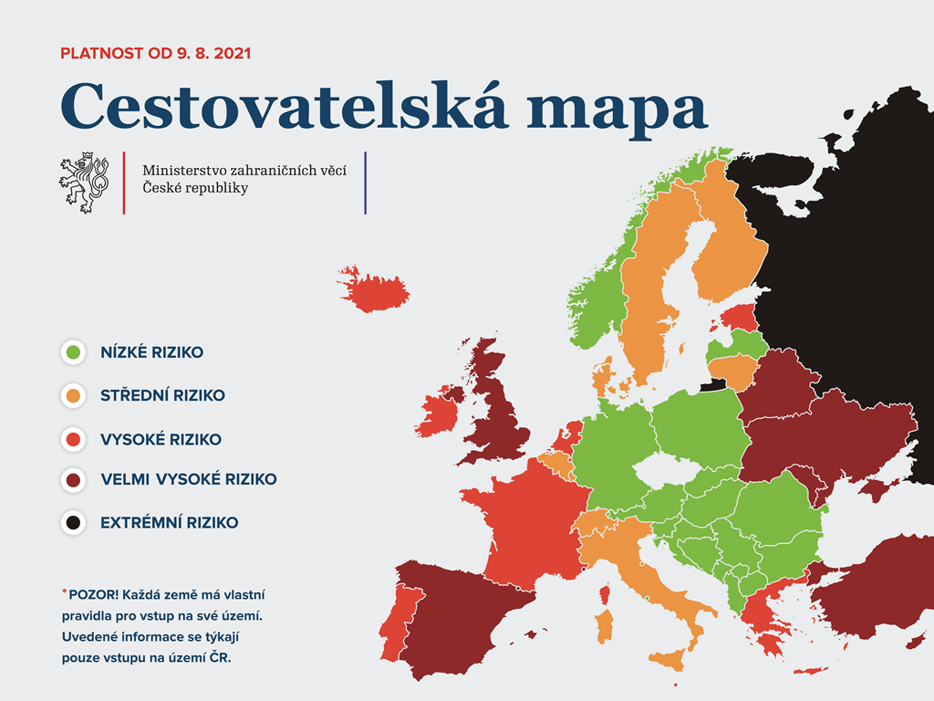 cestovatelsk mapa od 9.8.2021