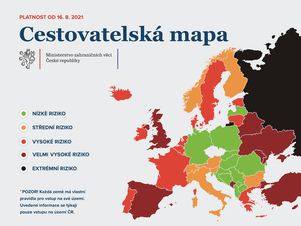 cestovatelsk mapa od 16.8.2021