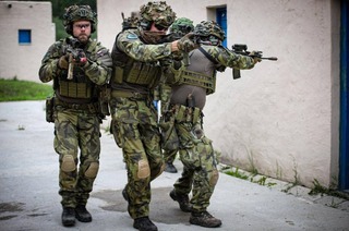 Z vcviku CQB eskch a americkch vojk