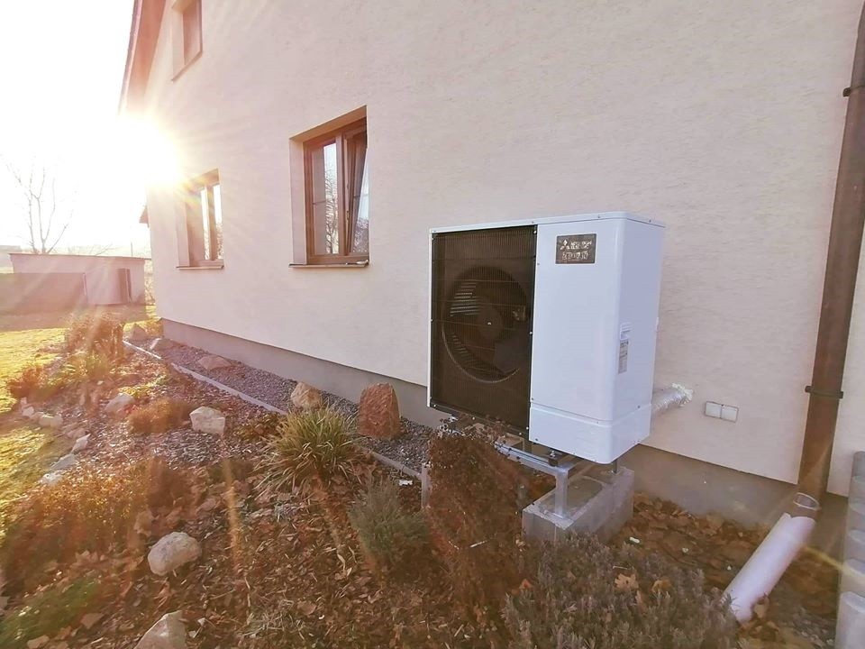 tepelné čerpadlo ilustrační