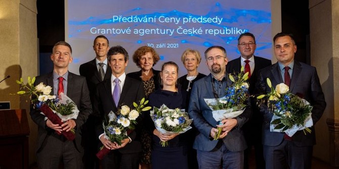 Laureti Ceny pedsedy Grantov agentury esk republiky.