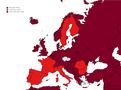 Mapa zemí nebo covid-19 od 6. 12. 2021