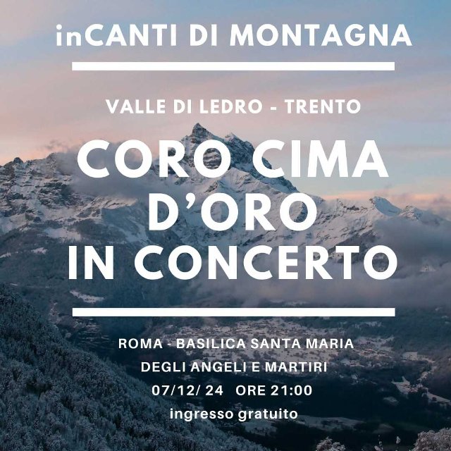 Koncert Cima dOro