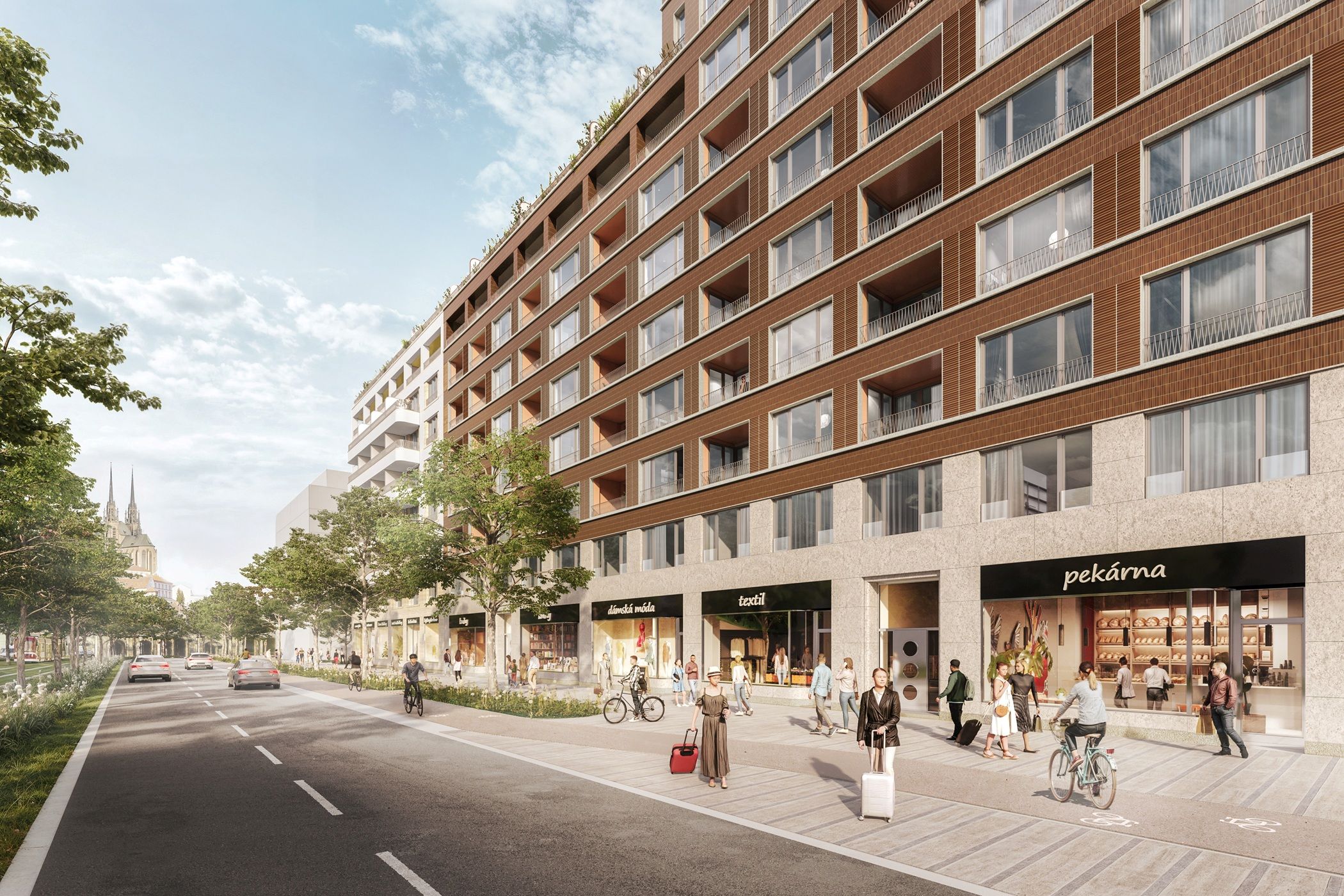 vizualizace Trnitá Brno