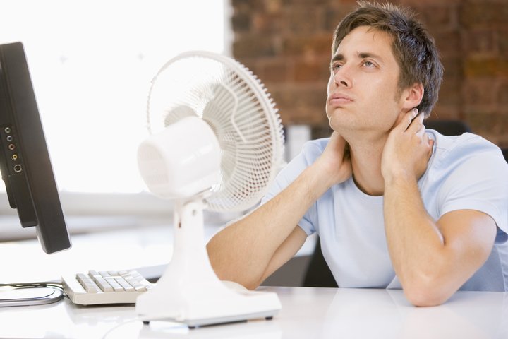 ilustrační práce ventilátor