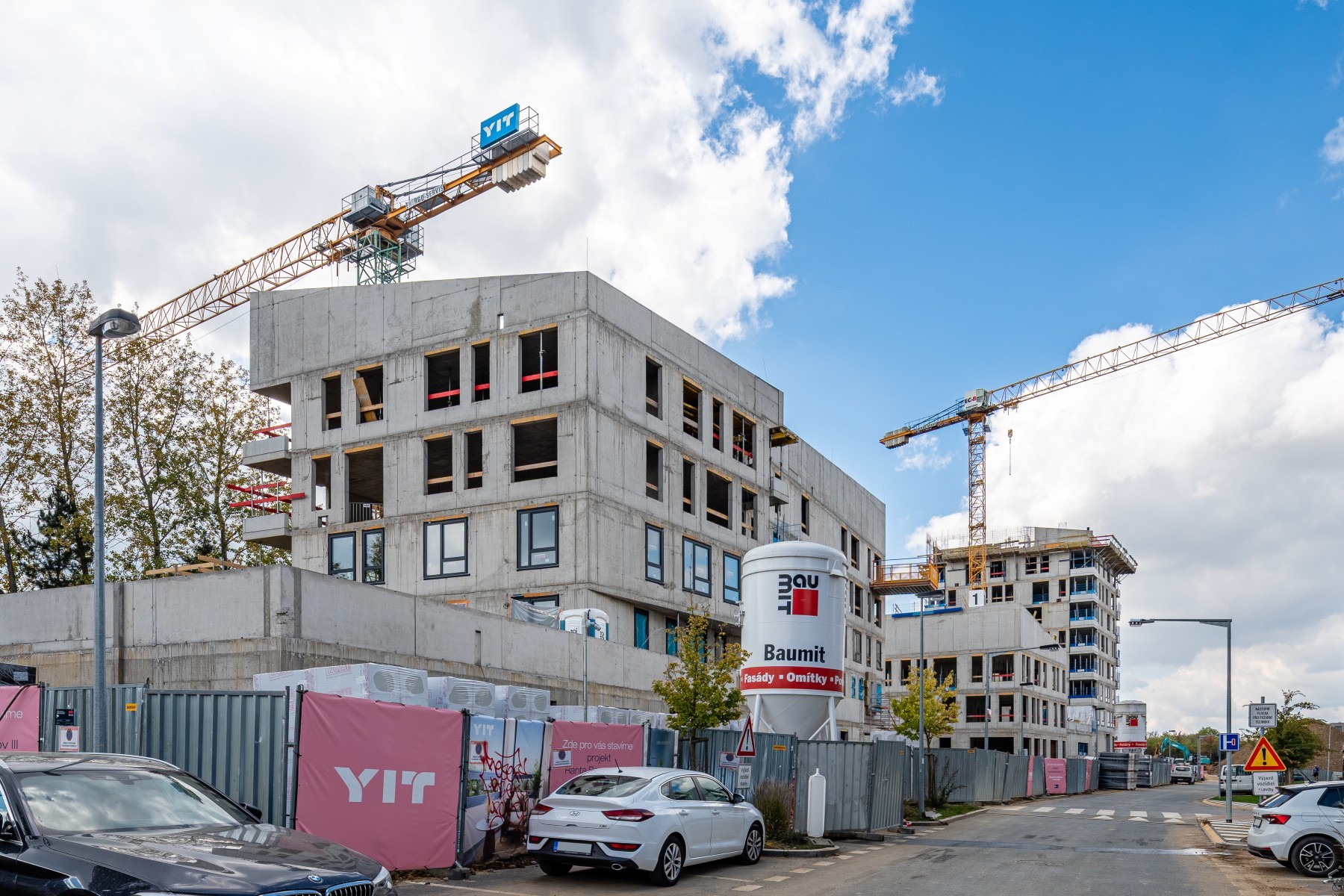 Ranta Barrandov III hrubá stavba ilustrační