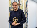 Oliver Blume after receiving the Golden Steering Wheel award 