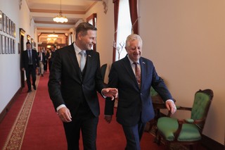 Ministr obrany Jarom�r Z�na jednal s estonsk�m ministrem obrany