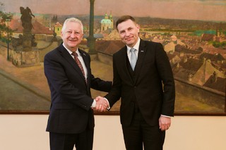 Ministr obrany Jarom�r Z�na jednal s estonsk�m ministrem obrany