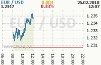 Online graf kurzu usd/eur