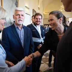 P�ijet� �esk�ch olympionik� a paralympionik�, M��ovna Pra�sk�ho hradu, 31.3.2026, foto: Zuzana B�nisch