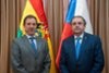 P�ijet� n�m�stkem MZV Bol�vie / Encuentro con el Viceministro de RR.EE de Bolivia