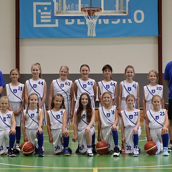 
                                Tm U11 Basketbalovho klubu Blansko se utkal s drustvem abiny Brno. FOTO: archiv klubu
                                    