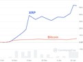 Bitcoin vs. XRP, zdroj: CoinMarketCap