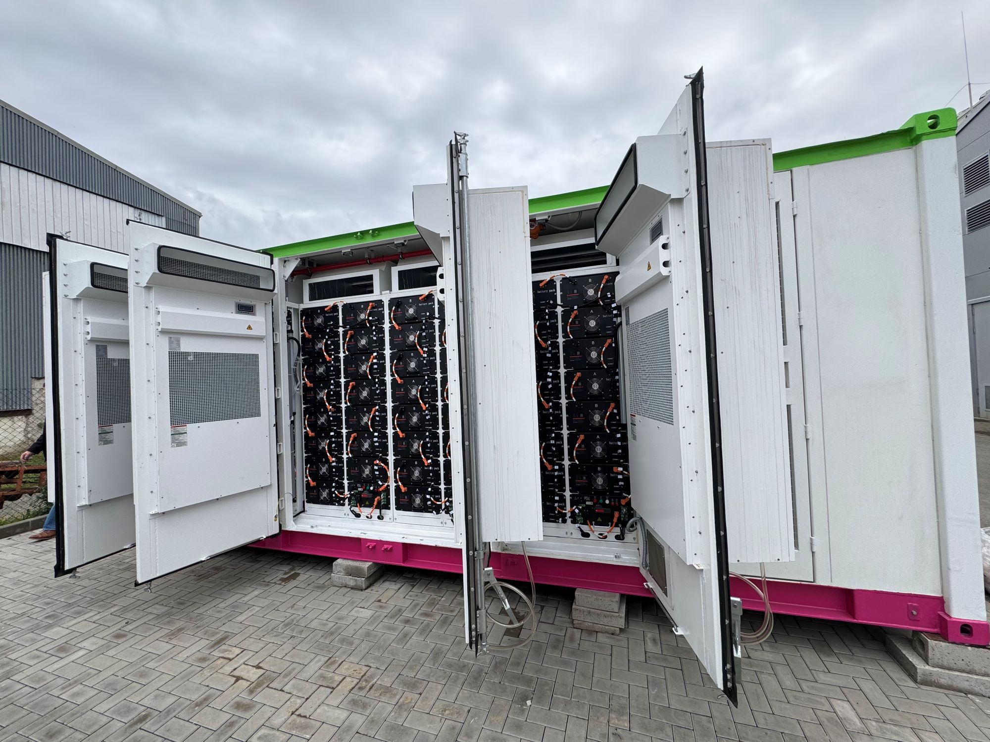 bateriové úložiště ilustrační