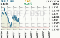 Online graf kurzu usd/eur