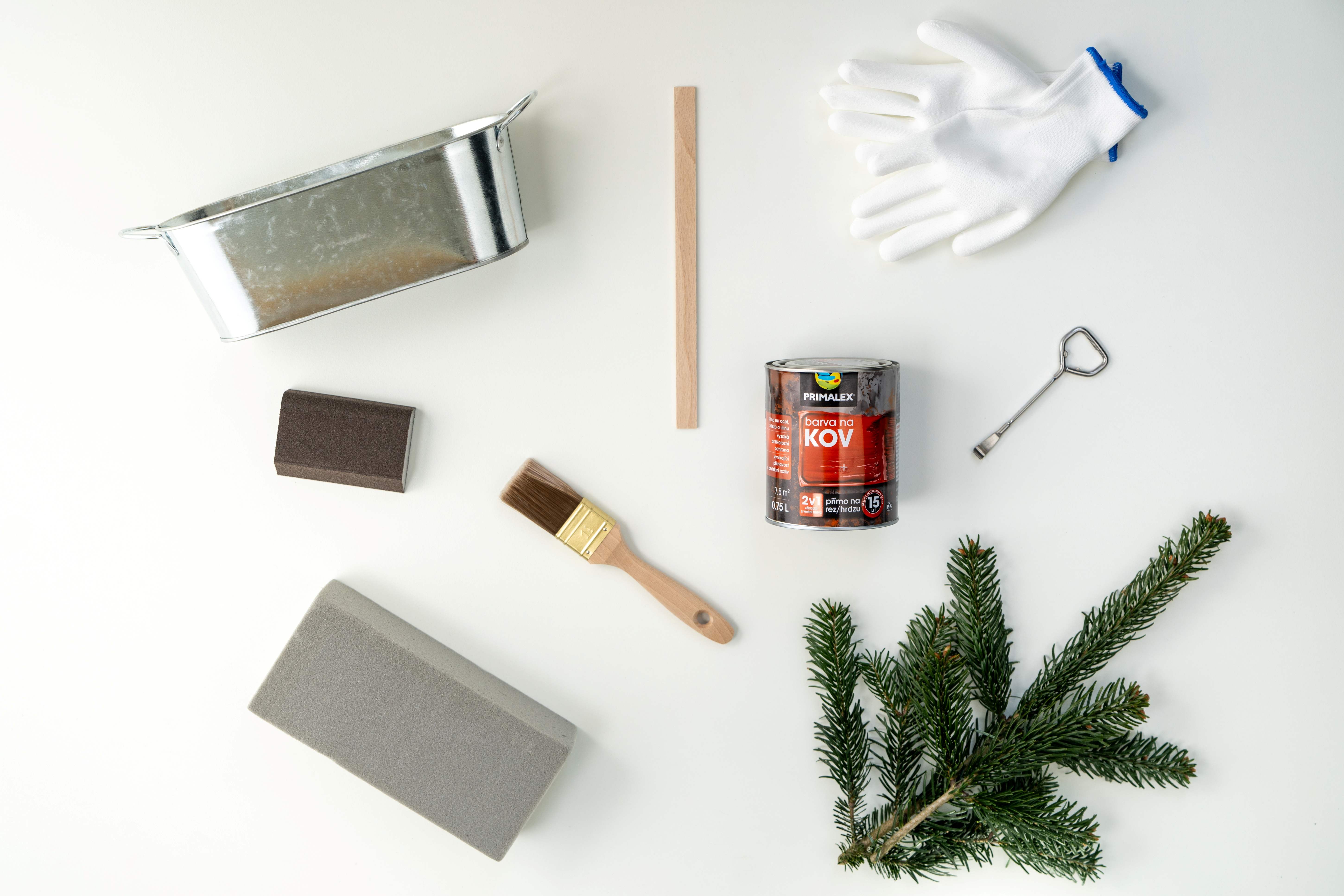 zimní trhulík výroba ilustrační