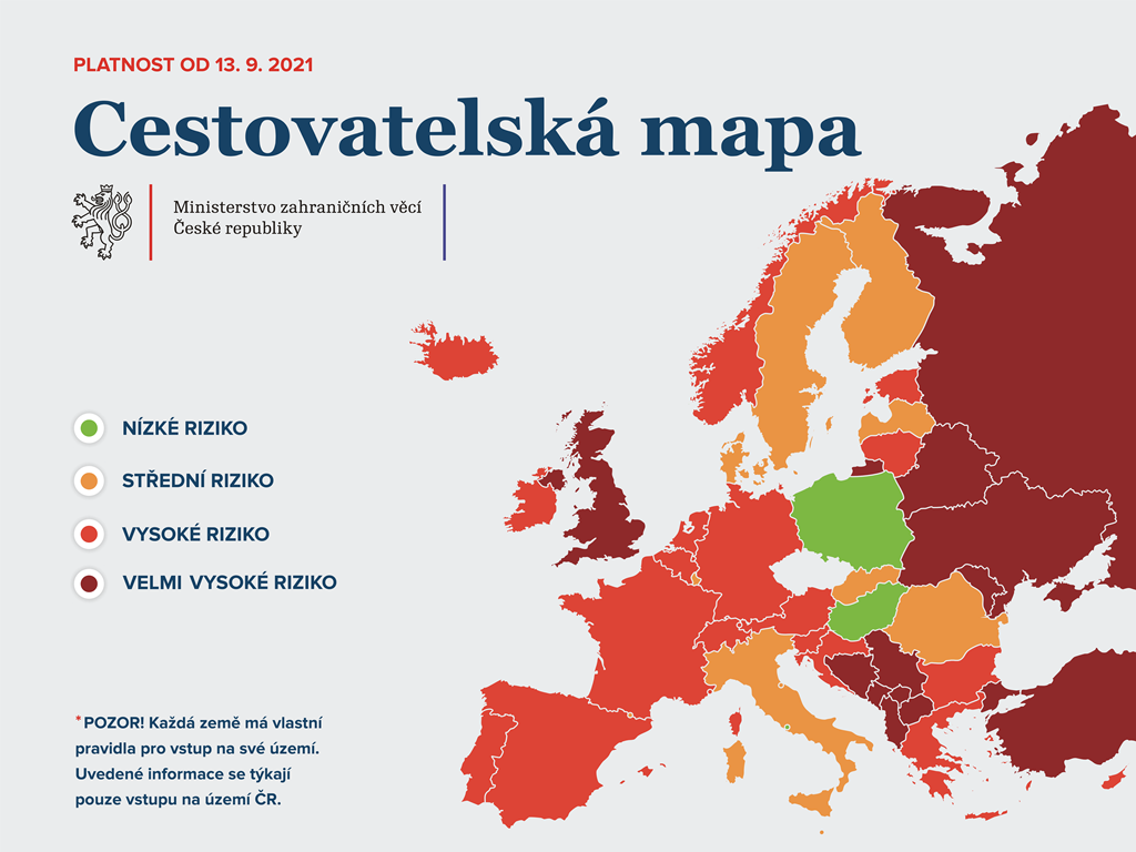 cestovatelsk mapa od 13.9.2021