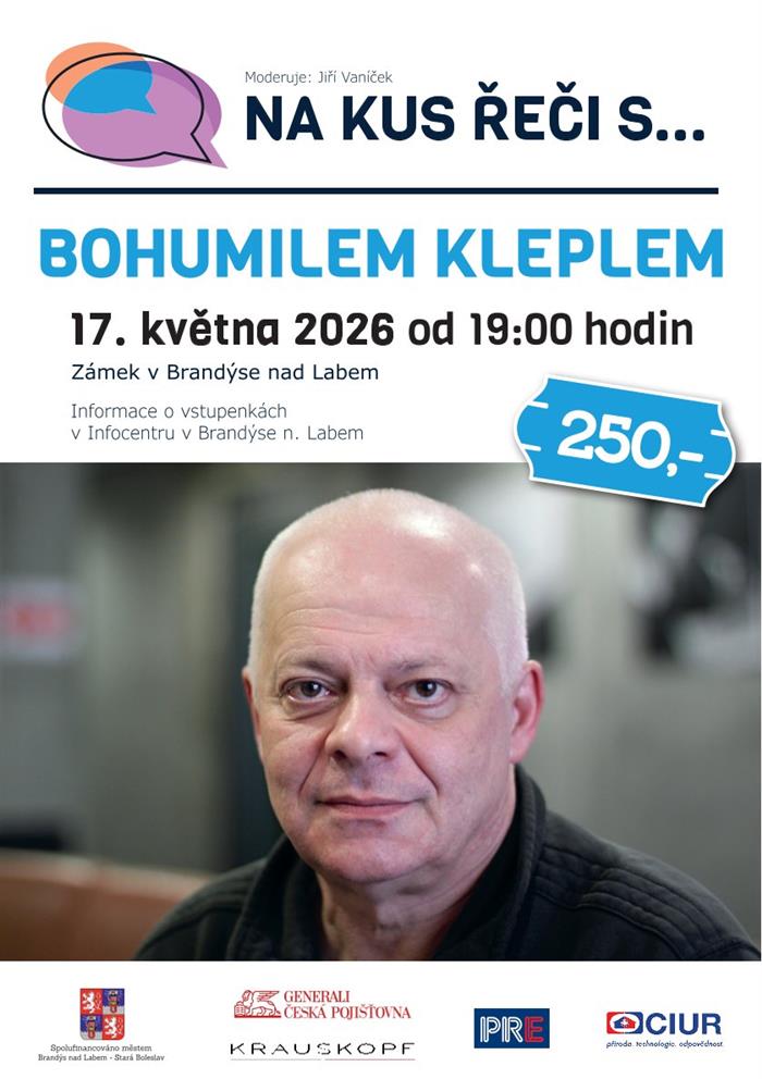 Na kus řeči s...Bohumilem Kleplem