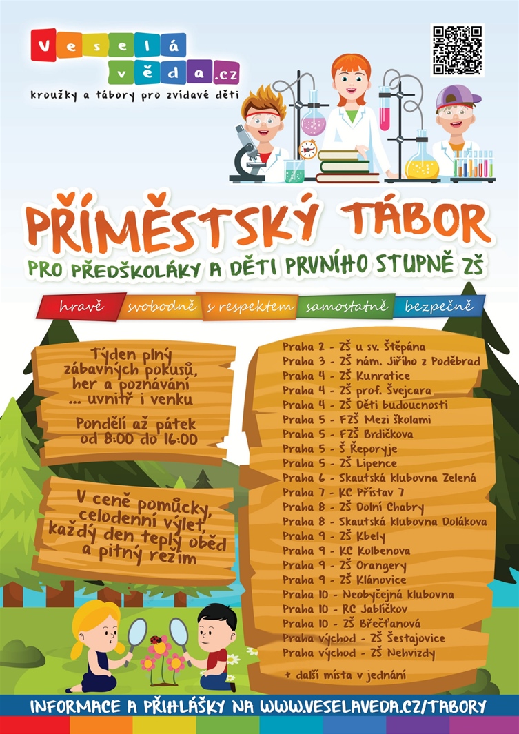 Příměstský tábor Veselá věda 2026