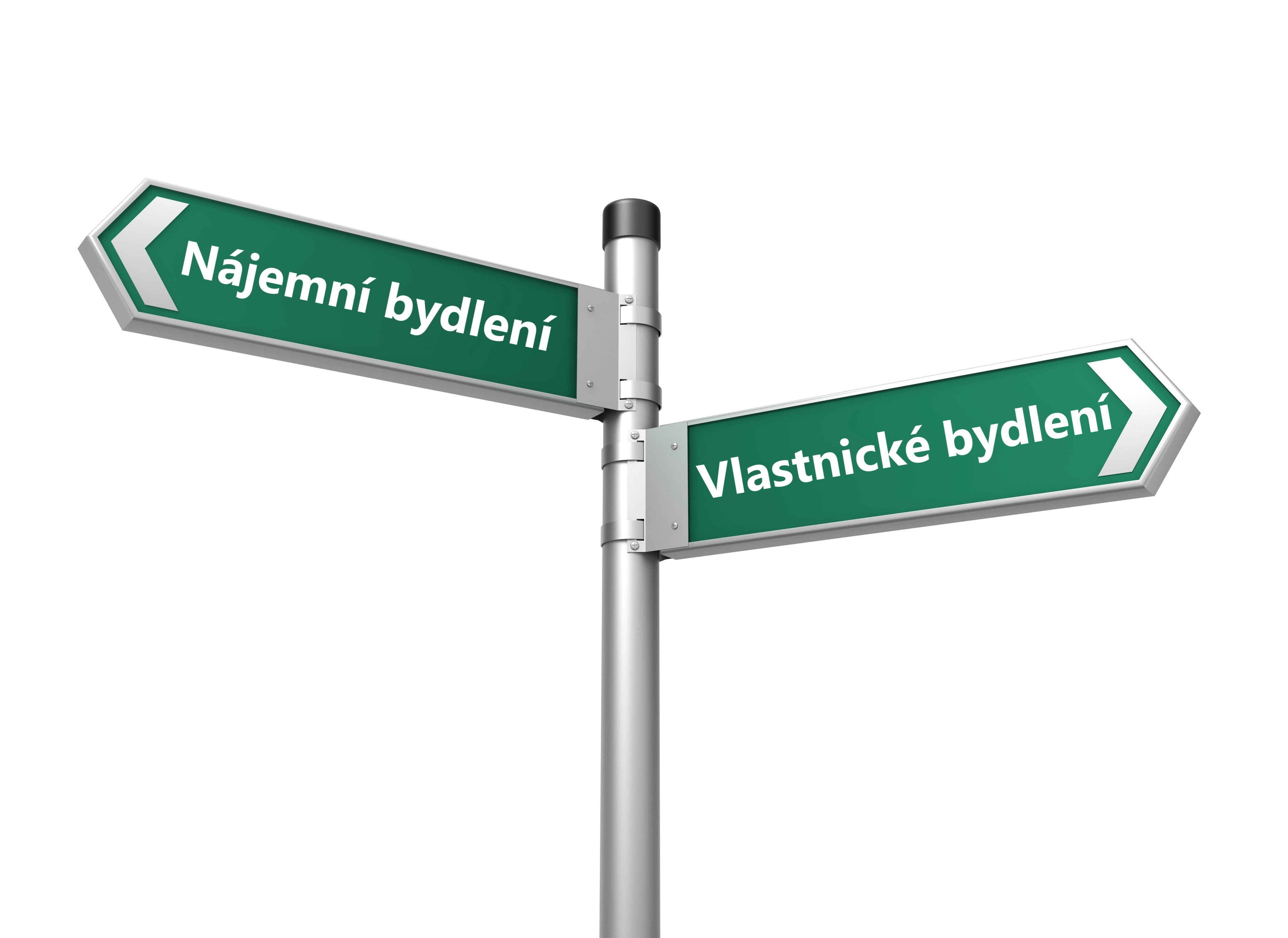 nájemní bydlení versus vlastnické bydlení