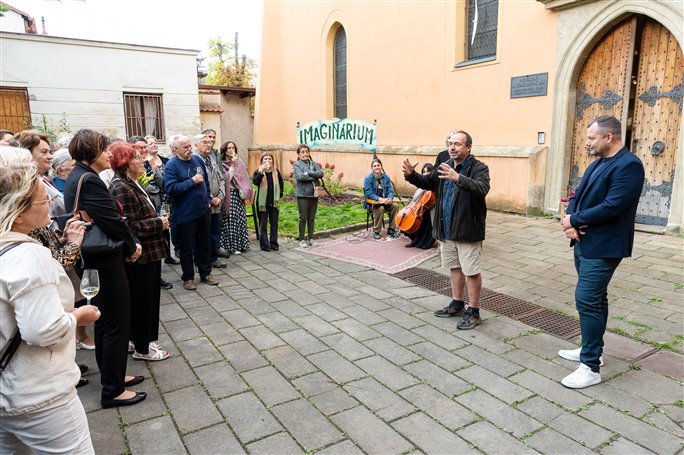 Výstava Imaginárium ve Sboru českých bratří Foto: Zdeněk Kolín