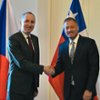 Setk�n� s n�m�stkem J. Brodsk�m / Encuentro con el Subsecrteraio J. Brodsk�