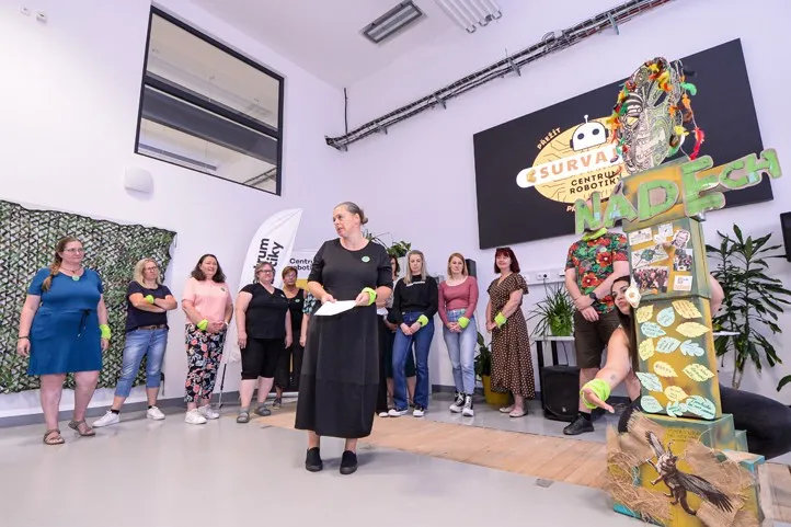 Fotografie slavnostního zakončení dílen: M. Pecuch 260727_Letni_dilna_CR_5