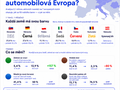 infografika Jakou barvu m� automobilov� Evropa?