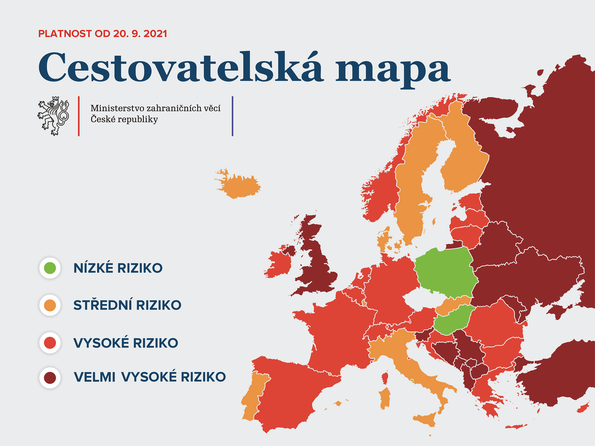 cestovatelsk mapa od 20.9.2021