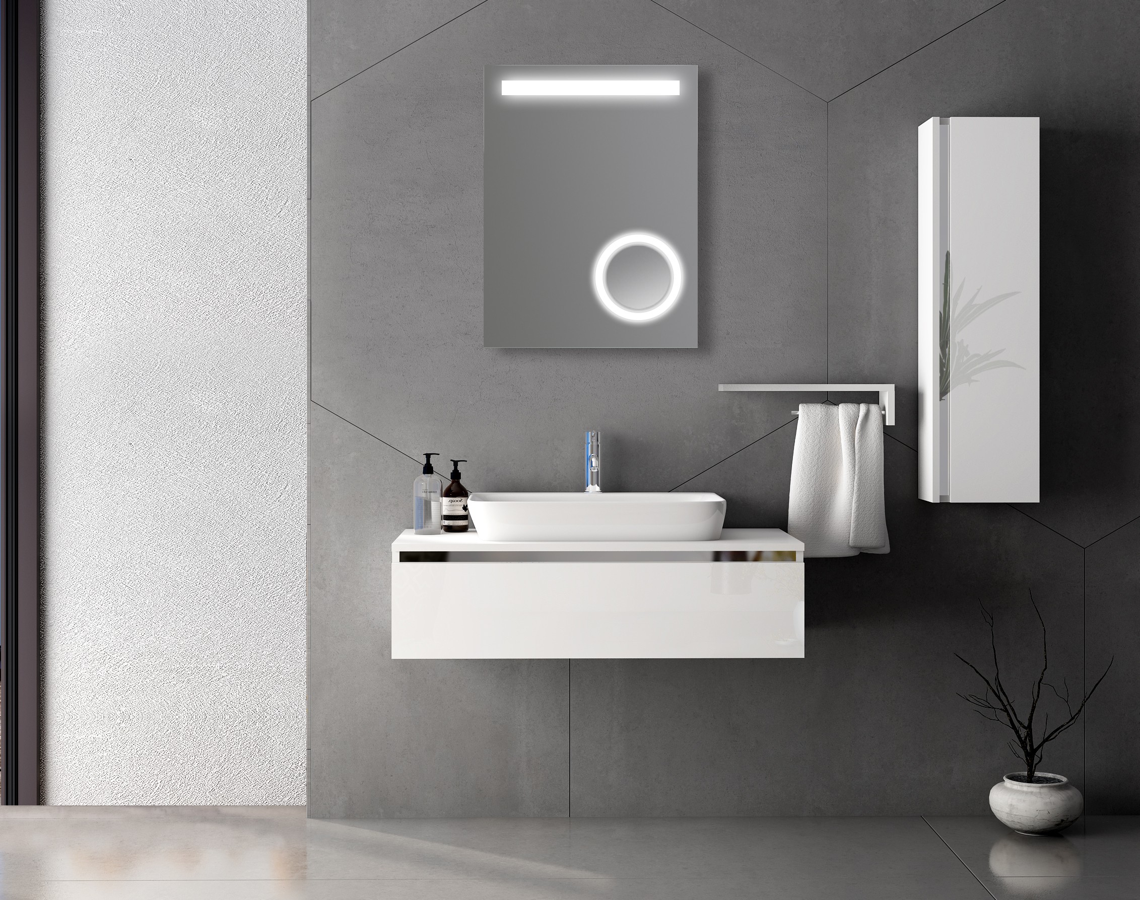 Zrdcadlo Luna Kosmetic