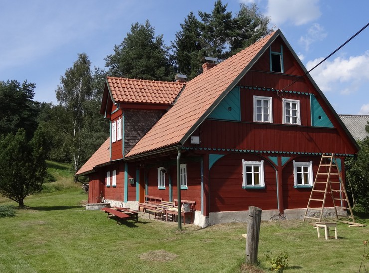 chalupa ilustrační