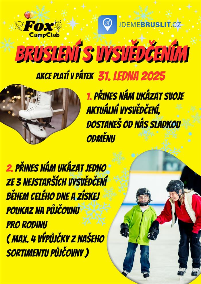 Bruslení s vysvědčením