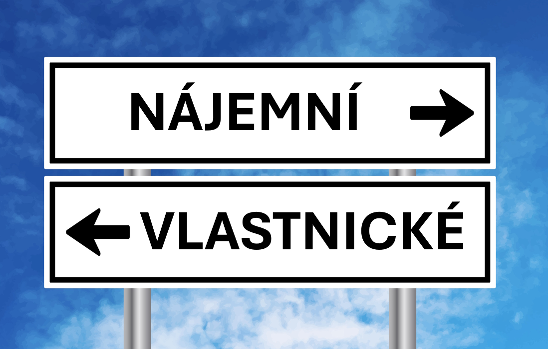 Nájemní versus vlastnické bydlení