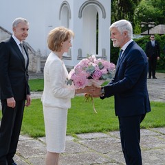 Prezident Petr Pavel se z��astnil summitu Bukure��sk�ho form�tu, 13.5.2026, foto: Tom� Fongus