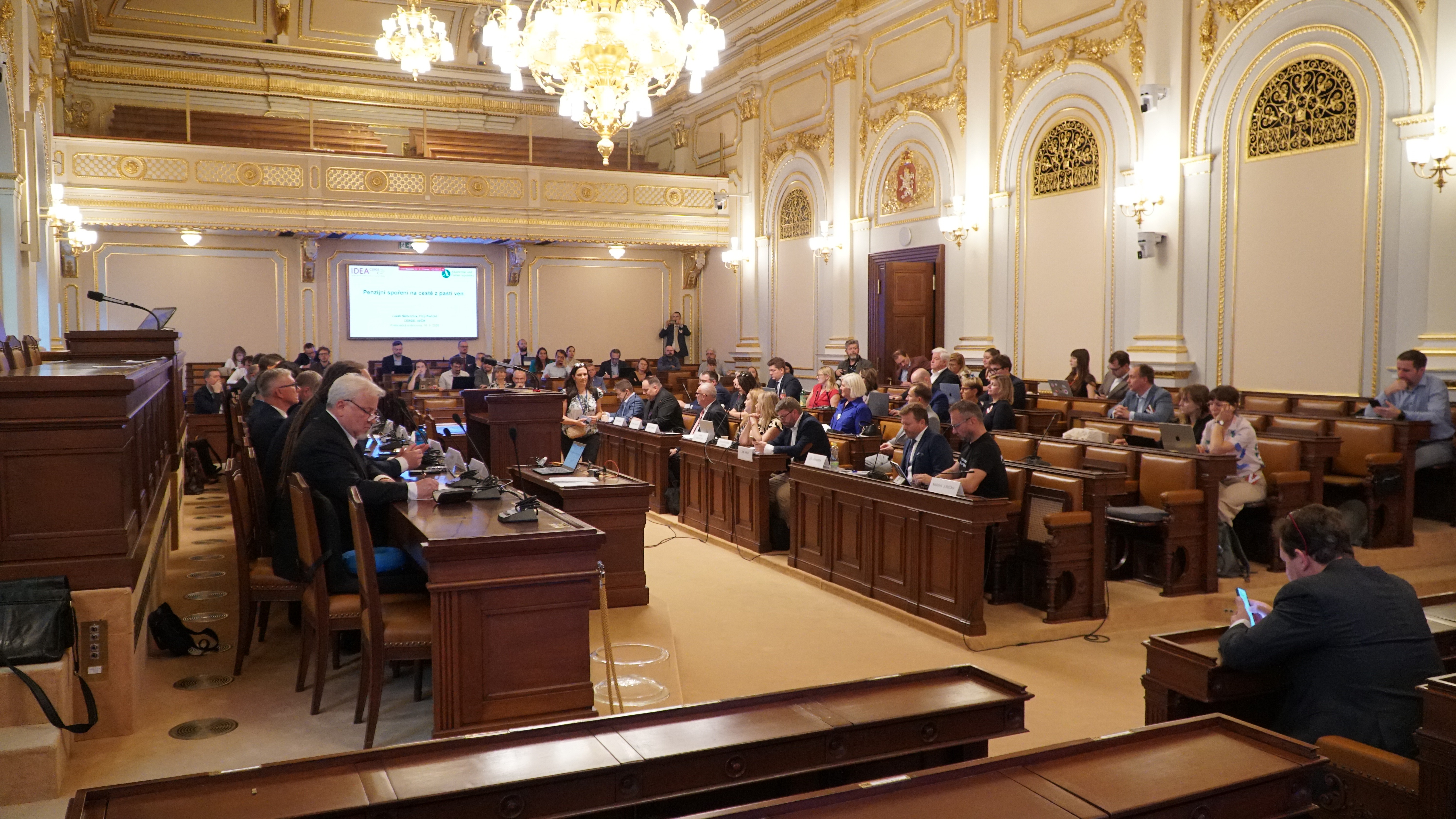 Seminář - Lepší penzijko: přínos a smysl změn spoření na důchod - v Poslanecké sněmovně