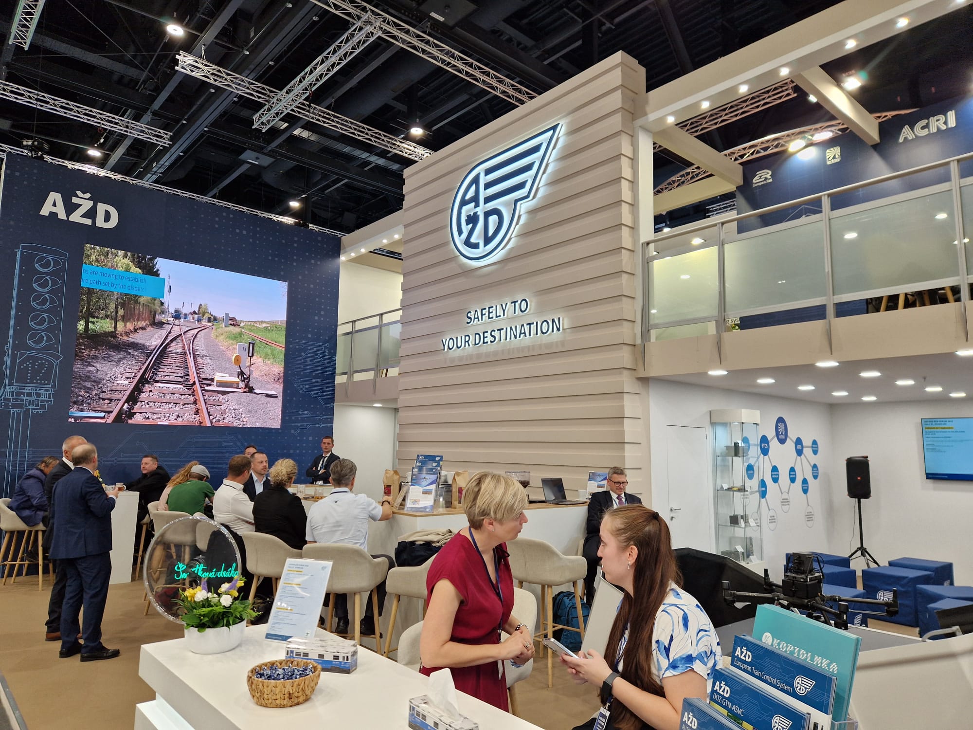 expozice na veletrhu InnoTrans