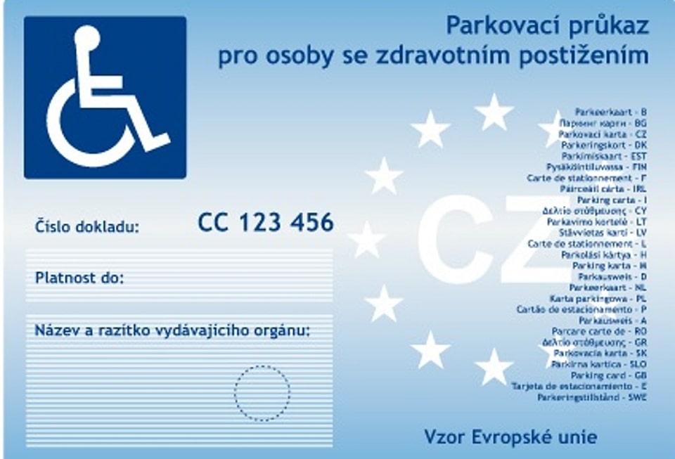 ilustra�n� parkov�n� pro ZTP