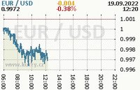 Online graf kurzu usd/eur