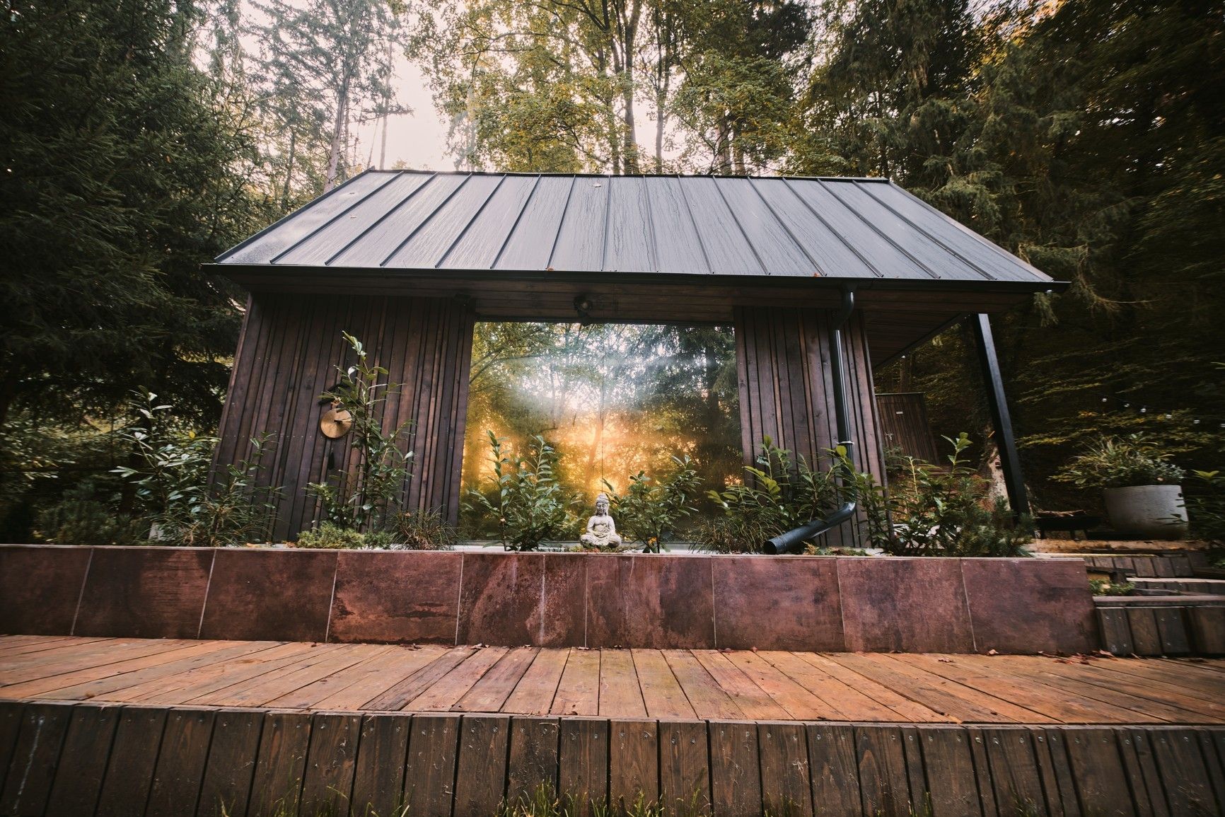 Chata Davle glamping ilustrační