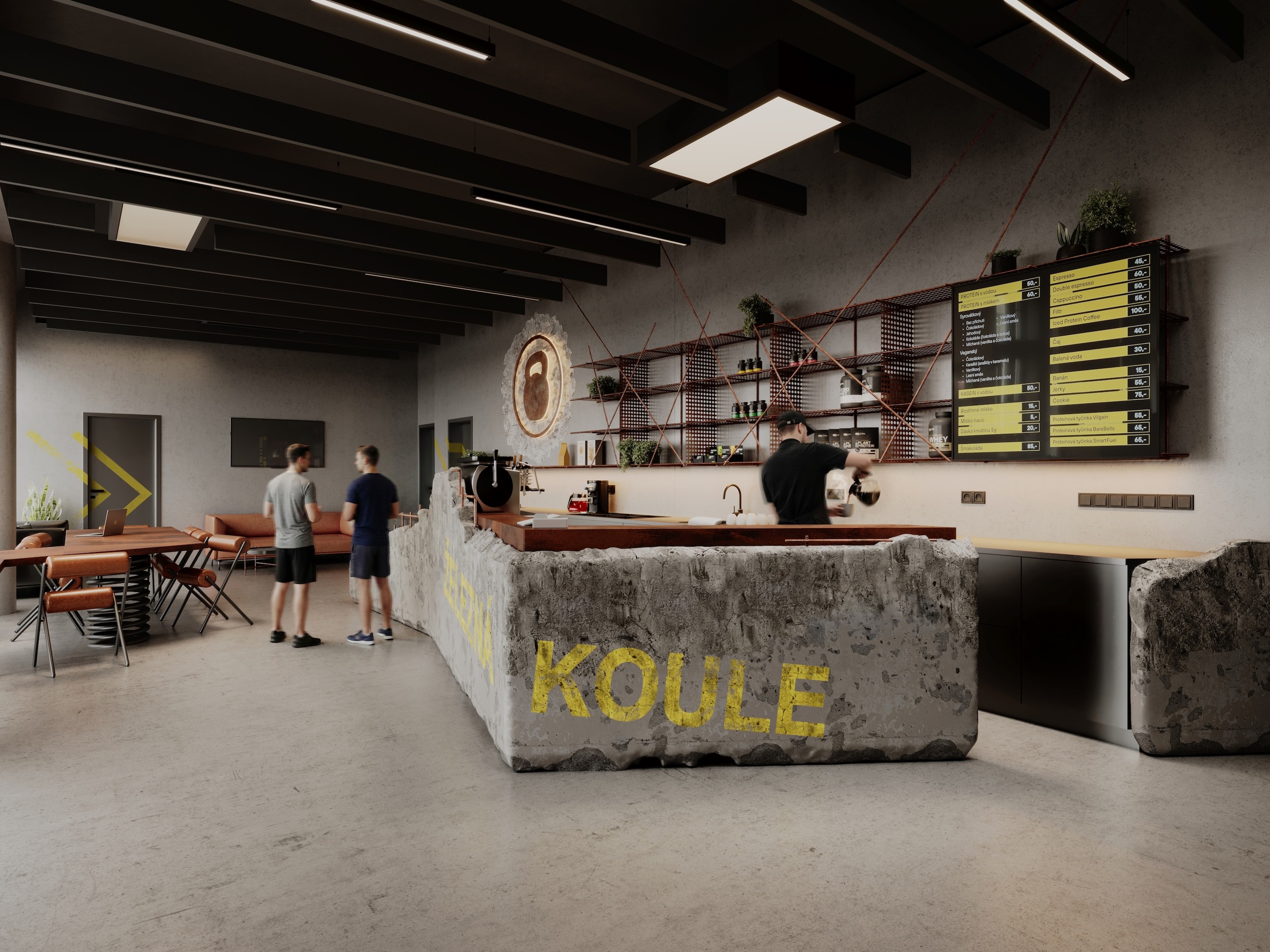 vizualizace Železná Koule Karlín