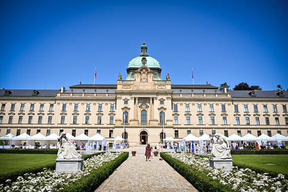 V zahradě Strakovy akademie se uskutečnila druhá tematická sobota, věnovaná resortu MPSV, 20. června 2026.