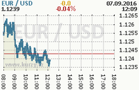 Online graf kurzu usd/eur