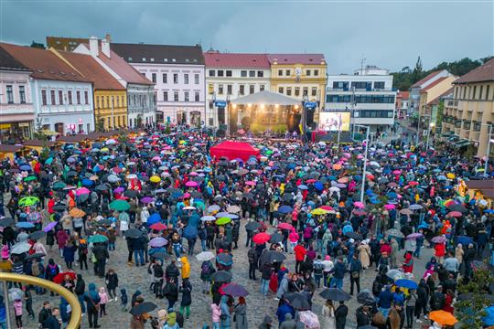 akce v T�eb��i