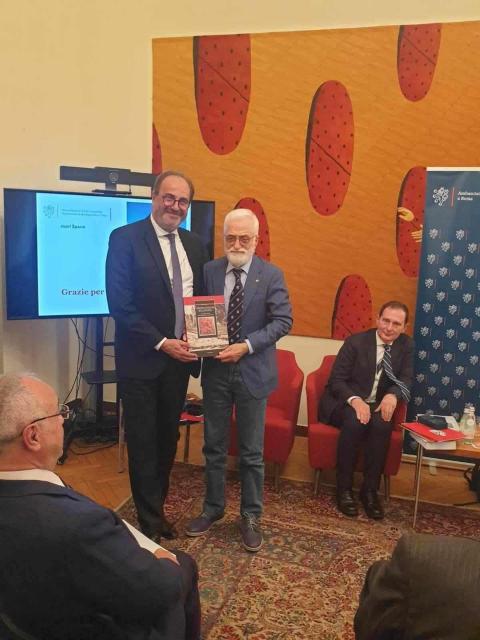 Velvyslanec �R v It�lii Jan Kohout a Enzo Ciaraffa
