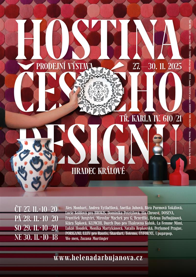 Hostina českého designu