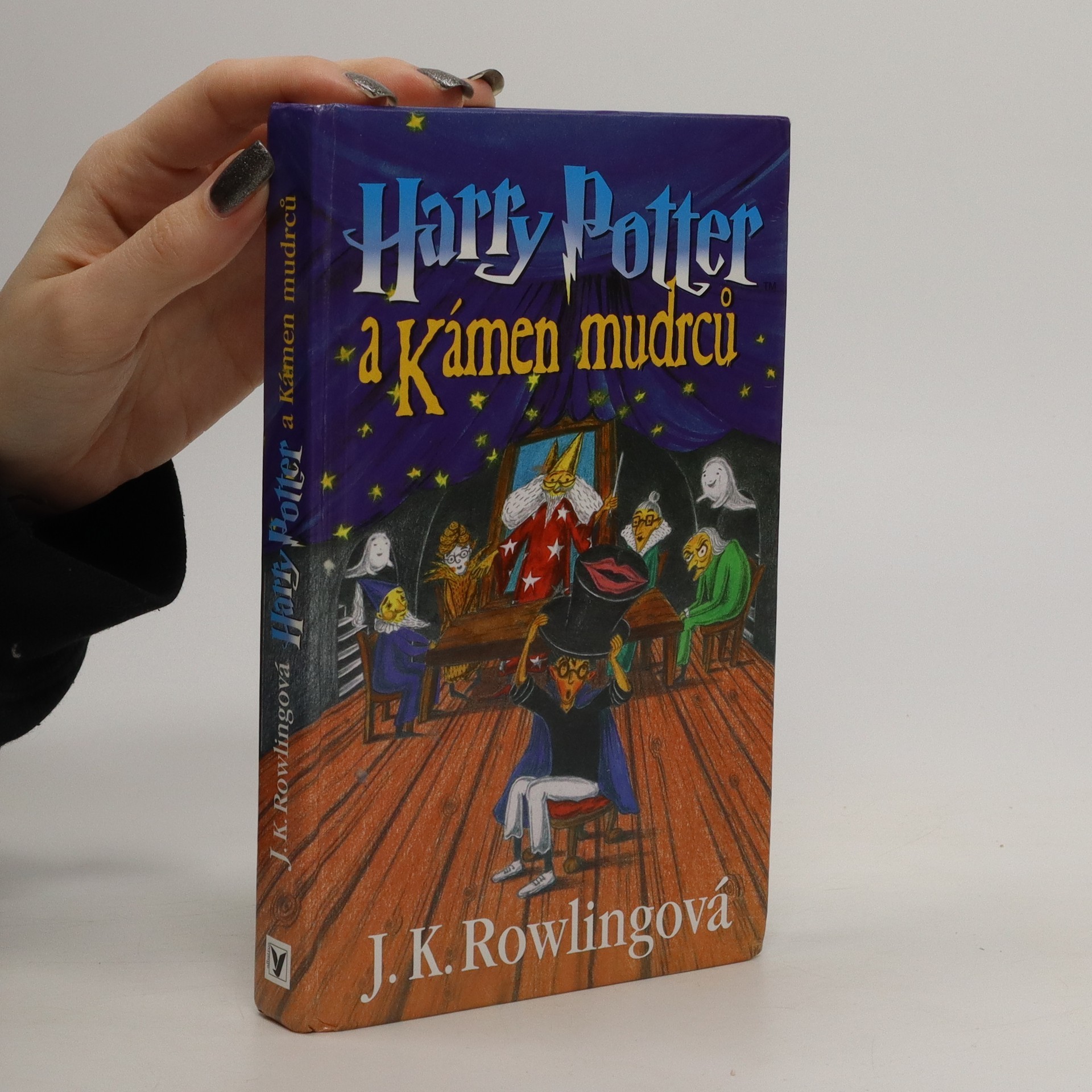 kniha Harry Potter ilustrační