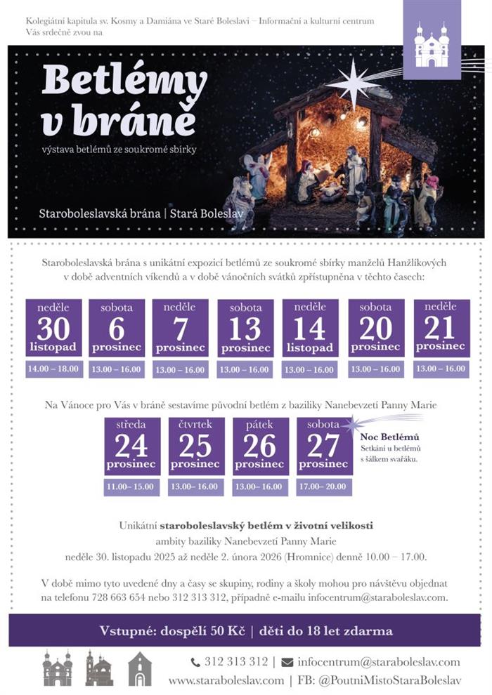 betlémy v bráně 2025
