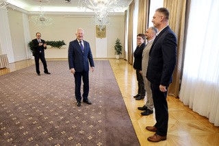 Podpis memoranda s m�stem Vy�kov